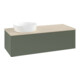 V&B Waschtischunterschrank ohne Frontstruktur Antao 120x36x50cm, WBP botti., lea gre. m Lac-1