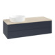 V&B Waschtischunterschrank ohne Frontstruktur Antao 120x36x50cm, WBP botti., md bl. m Lac-3