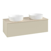 V&B Waschtischunterschrank ohne Frontstruktur Antao 120x36x50cm, WBP botti., si Gr m Lac