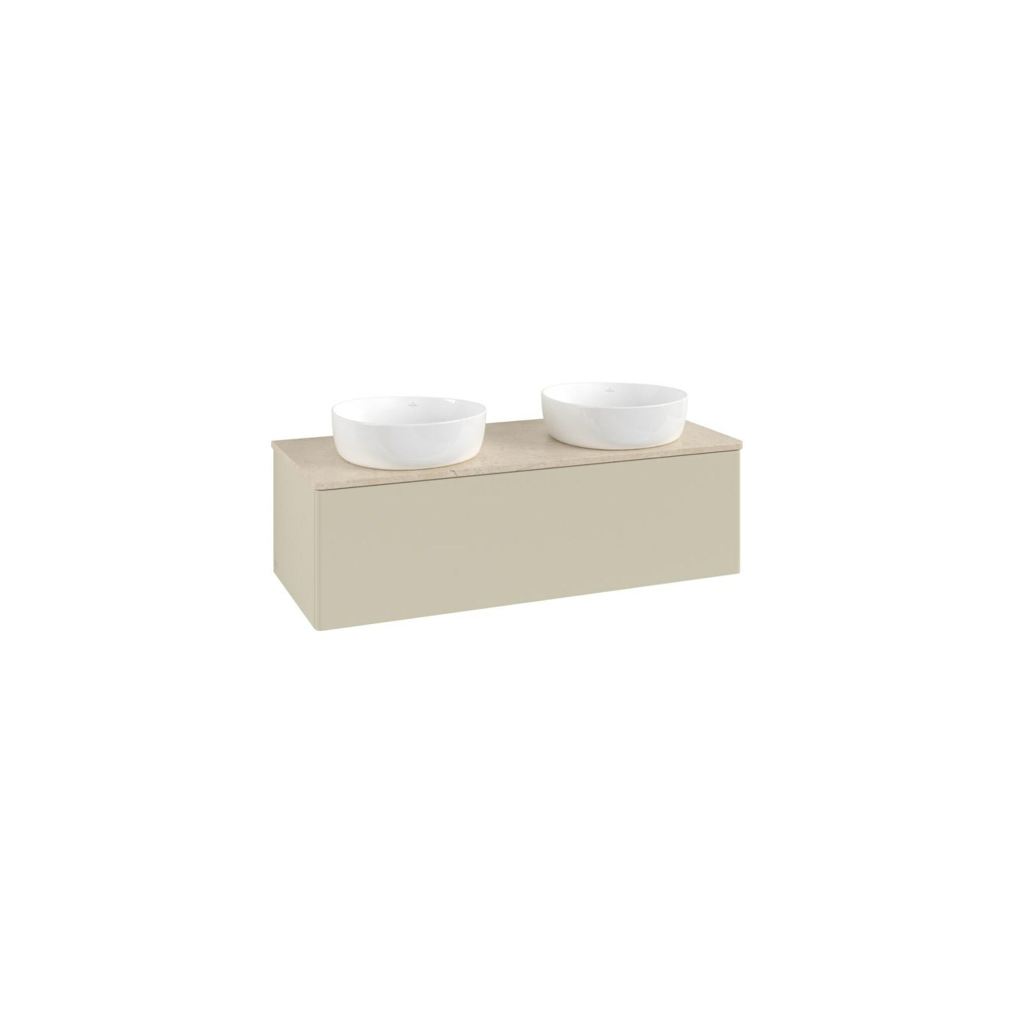 V&B Waschtischunterschrank ohne Frontstruktur Antao 120x36x50cm, WBP botti., si Gr m Lac ; Villeroy & Boch