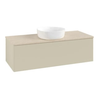 V&B Waschtischunterschrank ohne Frontstruktur Antao 120x36x50cm, WBP botti., si Gr m Lac