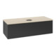 V&B Waschtischunterschrank ohne Frontstruktur Antao 120x36x50cm, WBP-farbe botti., bla m Lac-1