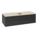 V&B Waschtischunterschrank ohne Frontstruktur Antao 120x36x50cm, WBP-farbe botti., bla m Lac-3