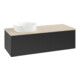 V&B Waschtischunterschrank ohne Frontstruktur Antao 120x36x50cm, WBP-farbe botti., bla m Lac-1