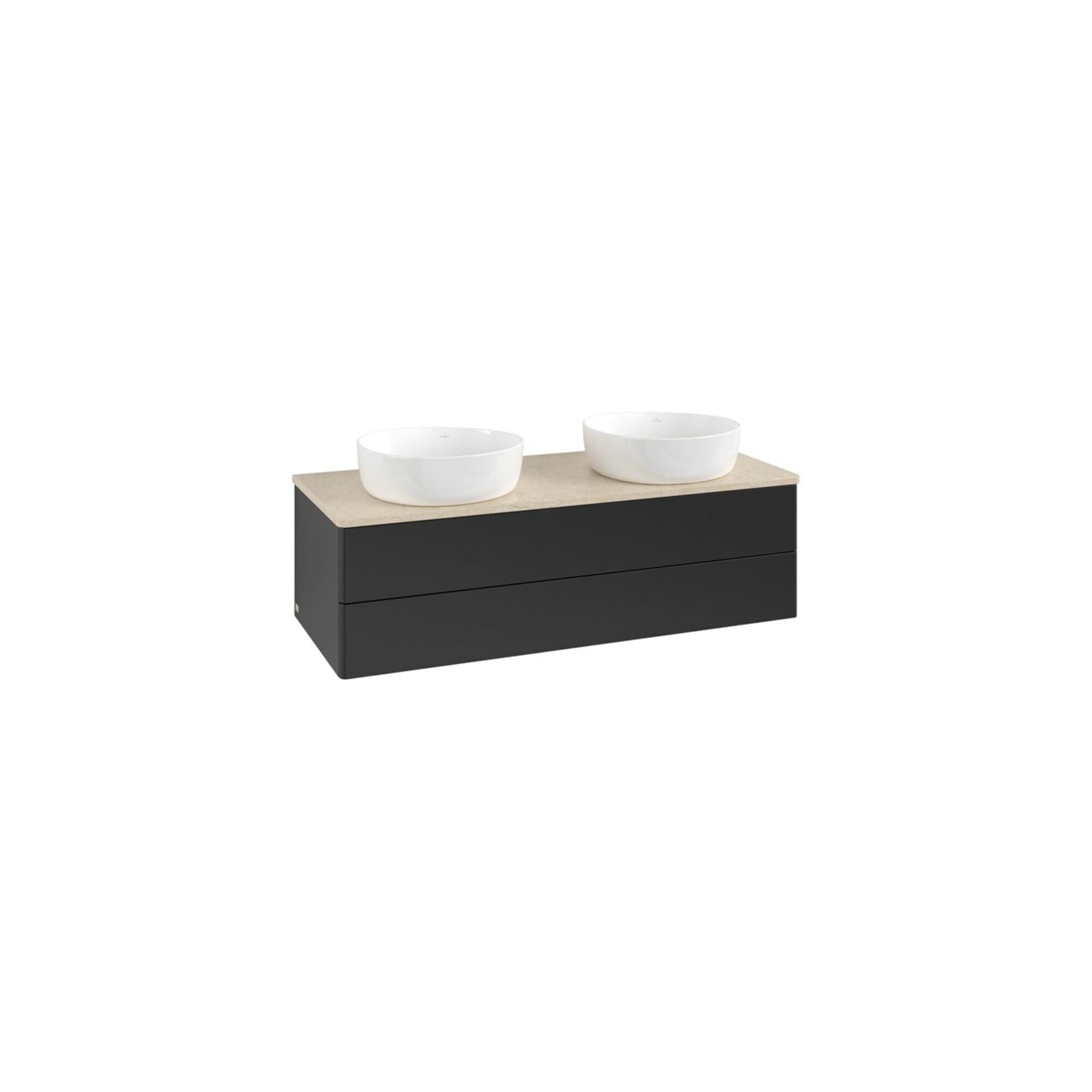 V&B Waschtischunterschrank ohne Frontstruktur Antao 120x36x50cm, WBP-farbe botti., bla m Lac ; Villeroy & Boch