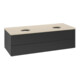 V&B Waschtischunterschrank ohne Frontstruktur Antao 120x36x50cm, WBP-farbe botti., bla m Lac-3