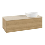 V&B Waschtischunterschrank ohne Frontstruktur Antao 120x36x50cm, WBP-farbe botti., honey oak