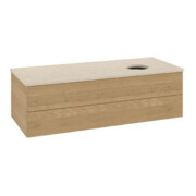 V&B Waschtischunterschrank ohne Frontstruktur Antao 120x36x50cm, WBP-farbe botti., honey oak