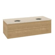 V&B Waschtischunterschrank ohne Frontstruktur Antao 120x36x50cm, WBP-farbe botti., honey oak-3
