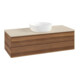 V&B Waschtischunterschrank ohne Frontstruktur Antao 120x36x50cm, WBP-farbe botti., w. walnut-3