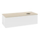 V&B Waschtischunterschrank ohne Frontstruktur Antao 120x36x50cm, WBP-farbe botti., wh. m Lac-1
