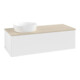 V&B Waschtischunterschrank ohne Frontstruktur Antao 120x36x50cm, WBP-farbe botti., wh. m Lac-1