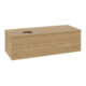 V&B Waschtischunterschrank ohne Frontstruktur Antao 120x36x50cm, WBP-farbe hon. Oa, hon. oak-1