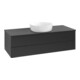 V&B Waschtischunterschrank ohne Frontstruktur Antao 120x36x50cm, WBP-farbe Lac, bla m Lac-1