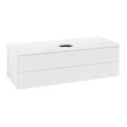 V&B Waschtischunterschrank ohne Frontstruktur Antao 120x36x50cm, WBP-farbe Lac, wh. m Lac-4
