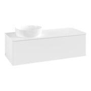 V&B Waschtischunterschrank ohne Frontstruktur Antao 120x36x50cm, WBP-farbe Lac, wh. m Lac-3