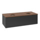 V&B Waschtischunterschrank ohne Frontstruktur Antao 120x36x50cm, WBP-farbe w. wal, bla m Lac-3