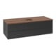 V&B Waschtischunterschrank ohne Frontstruktur Antao 120x36x50cm, WBP-farbe w. wal, bla m Lac-1