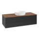 V&B Waschtischunterschrank ohne Frontstruktur Antao 120x36x50cm, WBP-farbe w. wal, bla m Lac-3