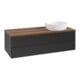 V&B Waschtischunterschrank ohne Frontstruktur Antao 120x36x50cm, WBP-farbe w. wal, bla m Lac-3