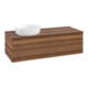 V&B Waschtischunterschrank ohne Frontstruktur Antao 120x36x50cm, WBP-farbe w. wal, w. walnut-1