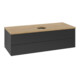 V&B Waschtischunterschrank ohne Frontstruktur Antao 120x36x50cm, WBP hon. Oa, bla m Lac-1