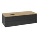 V&B Waschtischunterschrank ohne Frontstruktur Antao 120x36x50cm, WBP hon. Oa, bla m Lac-1