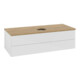 V&B Waschtischunterschrank ohne Frontstruktur Antao 120x36x50cm, WBP hon. Oa, glo wh. Lac-4