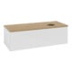 V&B Waschtischunterschrank ohne Frontstruktur Antao 120x36x50cm, WBP hon. Oa, glo wh. Lac-1