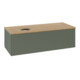 V&B Waschtischunterschrank ohne Frontstruktur Antao 120x36x50cm, WBP hon. Oa, lea gre. m Lac-4