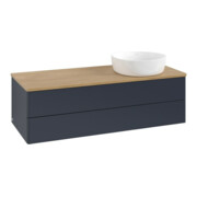 V&B Waschtischunterschrank ohne Frontstruktur Antao 120x36x50cm, WBP hon. Oa, md bl. m Lac