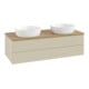 V&B Waschtischunterschrank ohne Frontstruktur Antao 120x36x50cm, WBP hon. Oa, si Gr m Lac-3