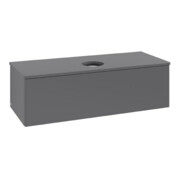 V&B Waschtischunterschrank ohne Frontstruktur Antao 120x36x50cm, WBP Lac, Anthrac. m Lac-3