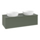 V&B Waschtischunterschrank ohne Frontstruktur Antao 120x36x50cm, WBP Lac, lea gre. m Lac-1