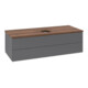 V&B Waschtischunterschrank ohne Frontstruktur Antao 120x36x50cm, WBP w. wal, Anthrac. m Lac-1