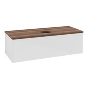V&B Waschtischunterschrank ohne Frontstruktur Antao 120x36x50cm, WBP w. wal, glo wh. Lac-3
