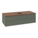 V&B Waschtischunterschrank ohne Frontstruktur Antao 120x36x50cm, WBP w. wal, lea gre. m Lac-1