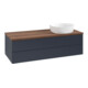 V&B Waschtischunterschrank ohne Frontstruktur Antao 120x36x50cm, WBP w. wal, md bl. m Lac-1