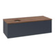V&B Waschtischunterschrank ohne Frontstruktur Antao 120x36x50cm, WBP w. wal, md bl. m Lac-1