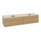 V&B Waschtischunterschrank ohne Frontstruktur Antao 160x36x50cm, WBP-farbe botti., honey oak-3
