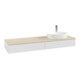 V&B Waschtischunterschrank ohne Frontstruktur Antao 160x50cm, HL, WBP botti., glo wh. Lac-3