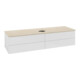 V&B Waschtischunterschrank ohne Frontstruktur Antao 160x50cm, HL, WBP botti., glo wh. Lac-1