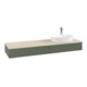 V&B Waschtischunterschrank ohne Frontstruktur Antao 160x50cm, HL, WBP botti., lea gre. m Lac-3