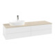 V&B Waschtischunterschrank ohne Frontstruktur Antao 160x50cm, HL, WBP botti., wh. m Lac-1