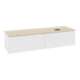 V&B Waschtischunterschrank ohne Frontstruktur Antao 160x50cm, HL, WBP botti., wh. m Lac-3