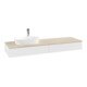 V&B Waschtischunterschrank ohne Frontstruktur Antao 160x50cm, HL, WBP botti., wh. m Lac-1
