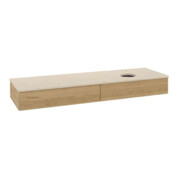 V&B Waschtischunterschrank ohne Frontstruktur Antao 160x50cm, HL, WBP-farbe botti., hon. Oa-3