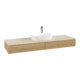 V&B Waschtischunterschrank ohne Frontstruktur Antao 160x50cm, HL, WBP-farbe botti., hon. Oa-1