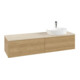 V&B Waschtischunterschrank ohne Frontstruktur Antao 160x50cm, HL, WBP-farbe botti., hon. Oa-1