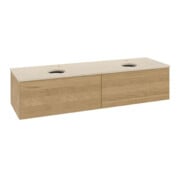 V&B Waschtischunterschrank ohne Frontstruktur Antao 160x50cm, HL, WBP-farbe botti., hon. Oa-3